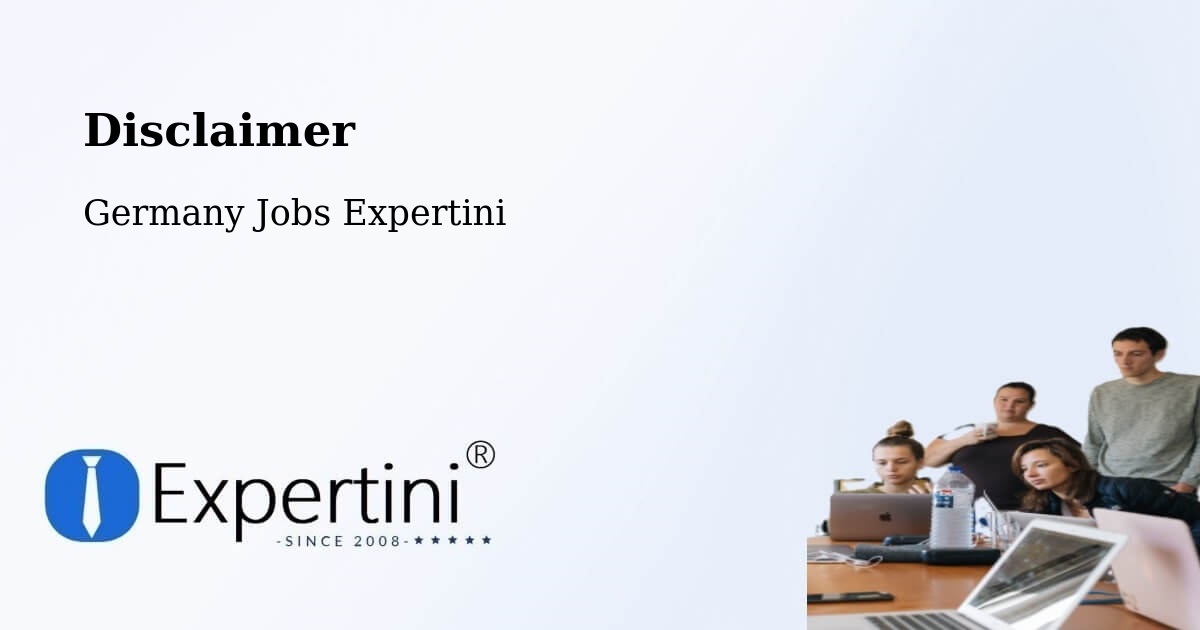 Disclaimer – Ötzingen - Germany Jobs Expertini
